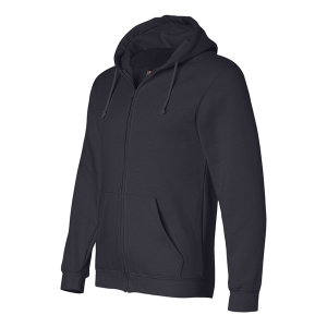 Bayside USA-Made Full-Zip Hooded Sweatshirt