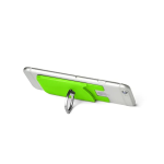 Silicone Card Holder with Metal Ring Phone Stand