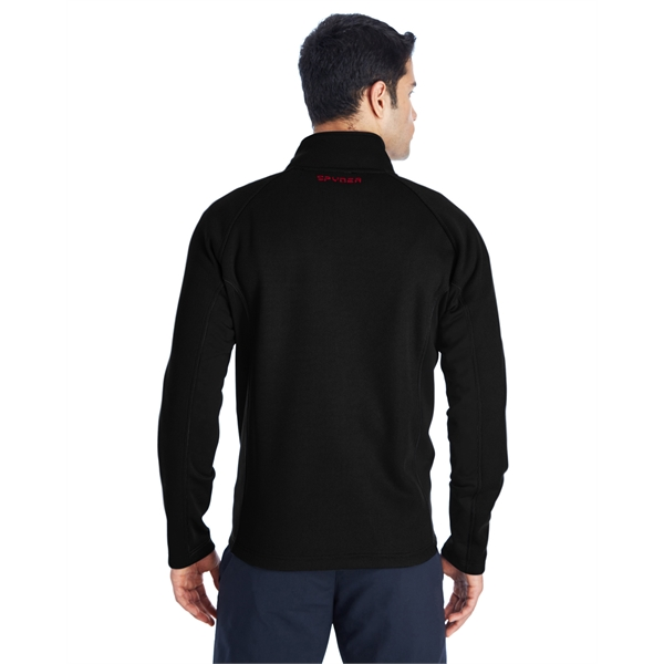 Spyder Embroidered Men's Constant Full-Zip Sweater Fleece Jacket