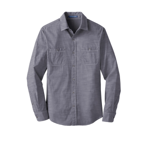 Port Authority Slub Chambray Shirt.