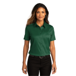 Port Authority Women's Short Sleeve SuperPro React Twill ...