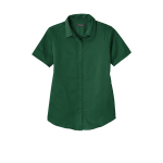 Port Authority Women's Short Sleeve SuperPro React Twill ...