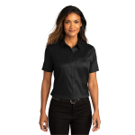 Port Authority Women's Short Sleeve SuperPro React Twill ...